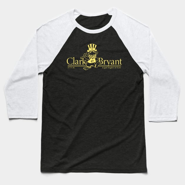 Clark & Bryant: Legal Eagles At Law Baseball T-Shirt by Stuff You Should Know